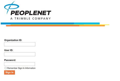 Company ID. . Peoplenet driver portal